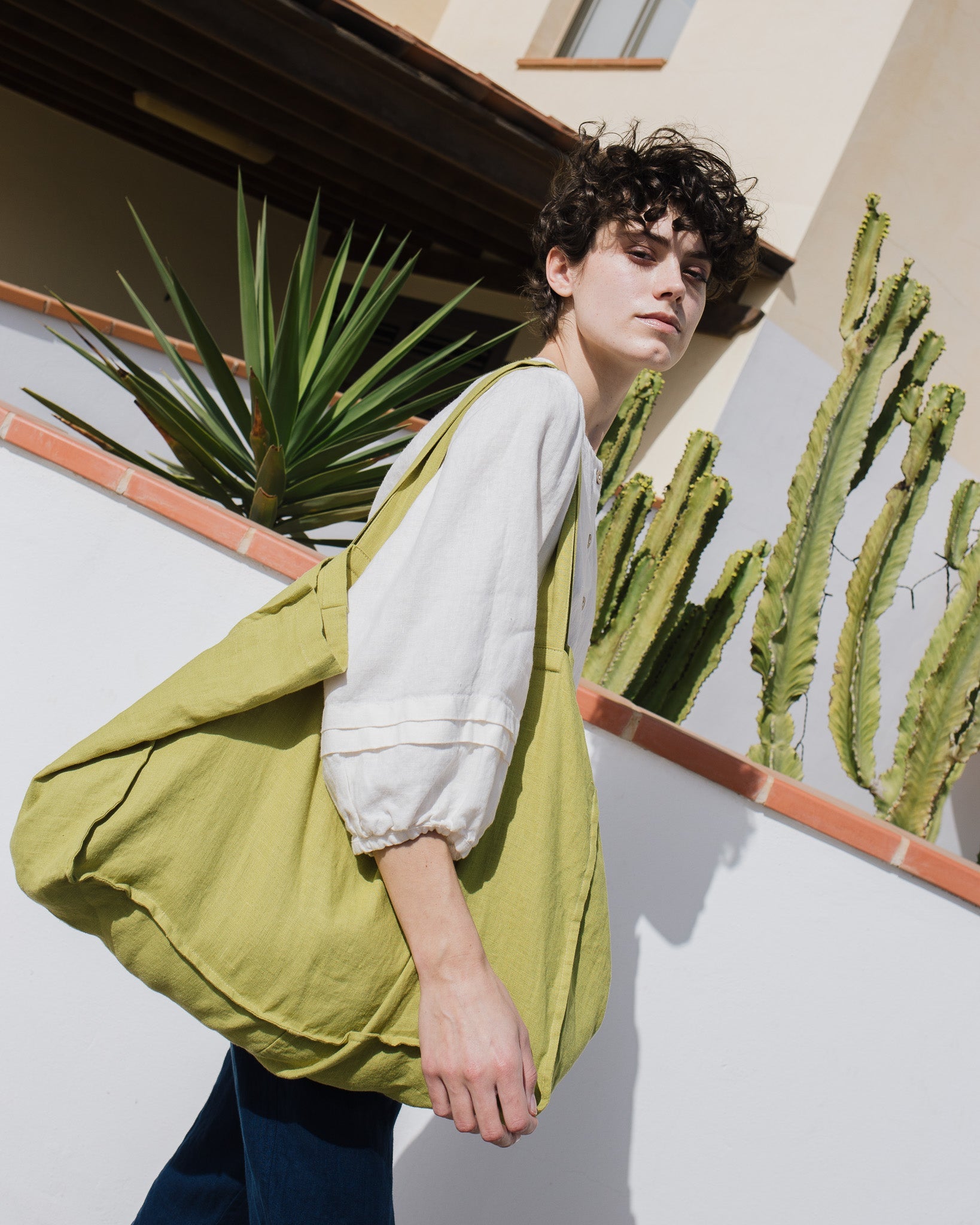 Carry All Linen Tote Bag - notperfectlinen