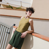 MAIN casual linen shorts - notperfectlinen