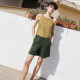 MAIN casual linen shorts