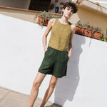 MAIN casual linen shorts - notperfectlinen