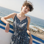 JULIETTE tiered slip linen dress - notperfectlinen