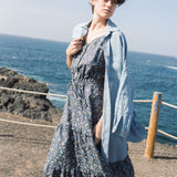 JULIETTE tiered slip linen dress - notperfectlinen