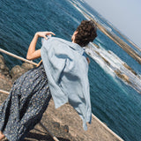 JULIETTE tiered slip linen dress - notperfectlinen