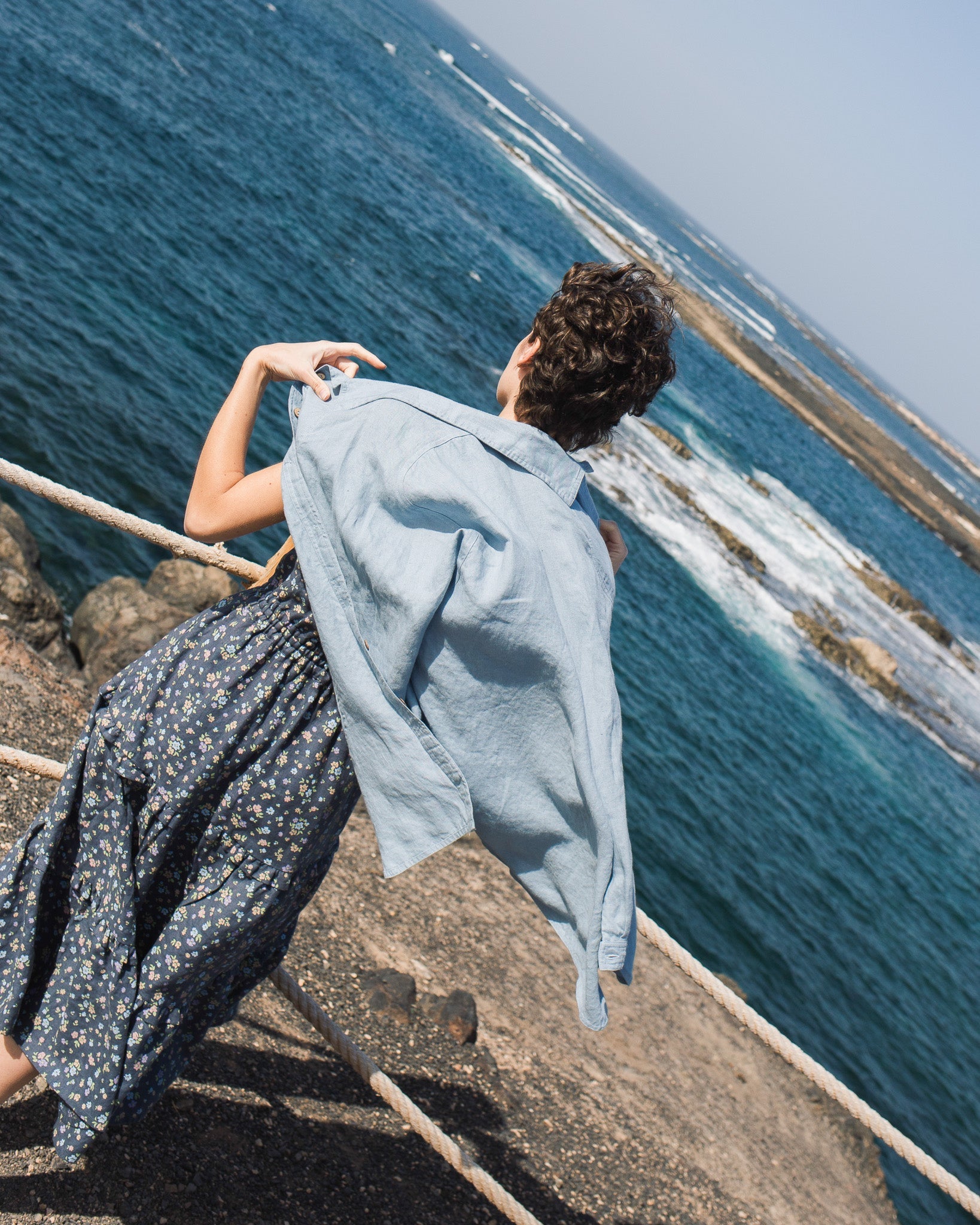 JULIETTE tiered slip linen dress - notperfectlinen