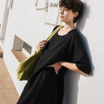 SEUL maxi linen tunic - notPERFECTLINEN