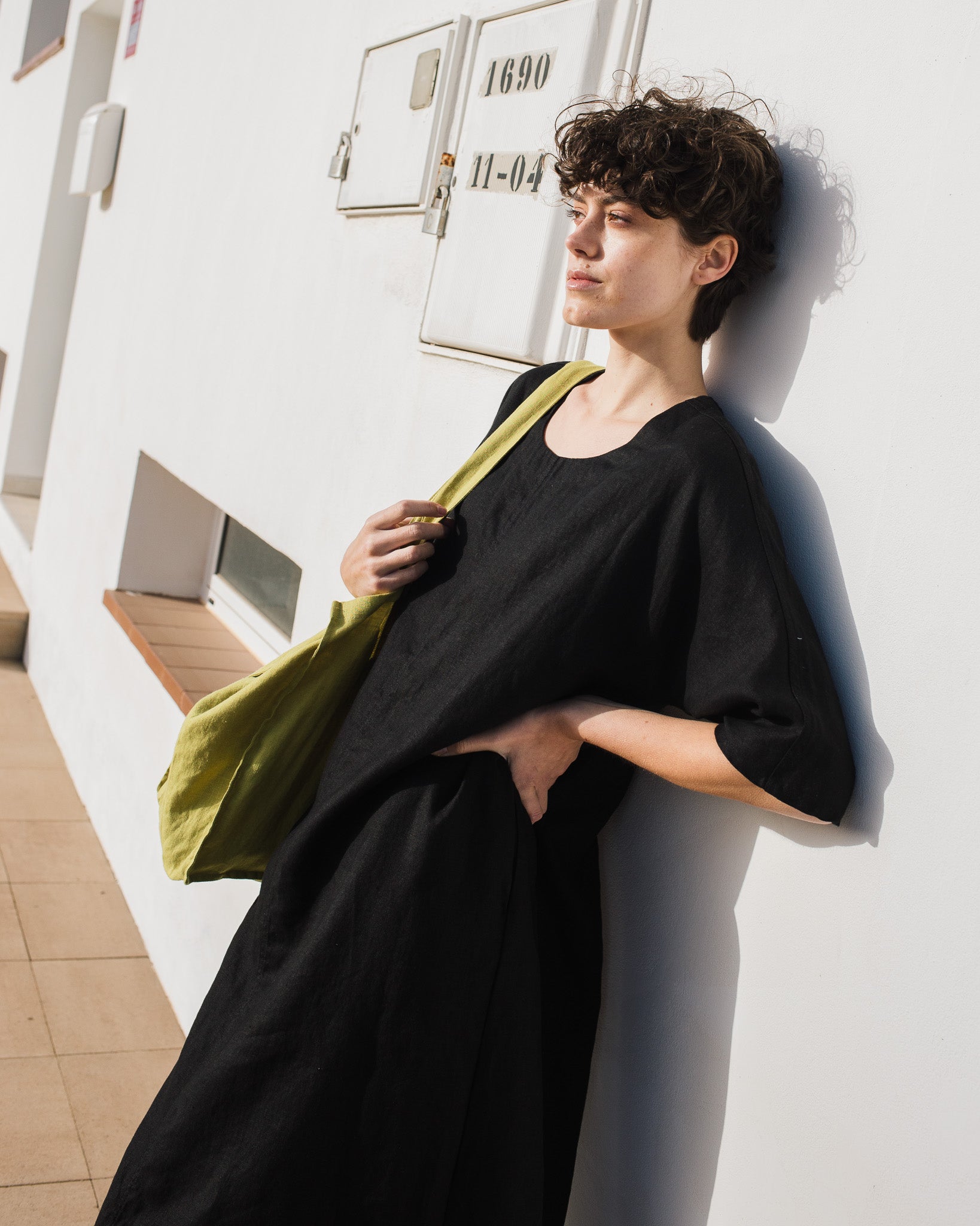 SEUL maxi linen tunic - notPERFECTLINEN
