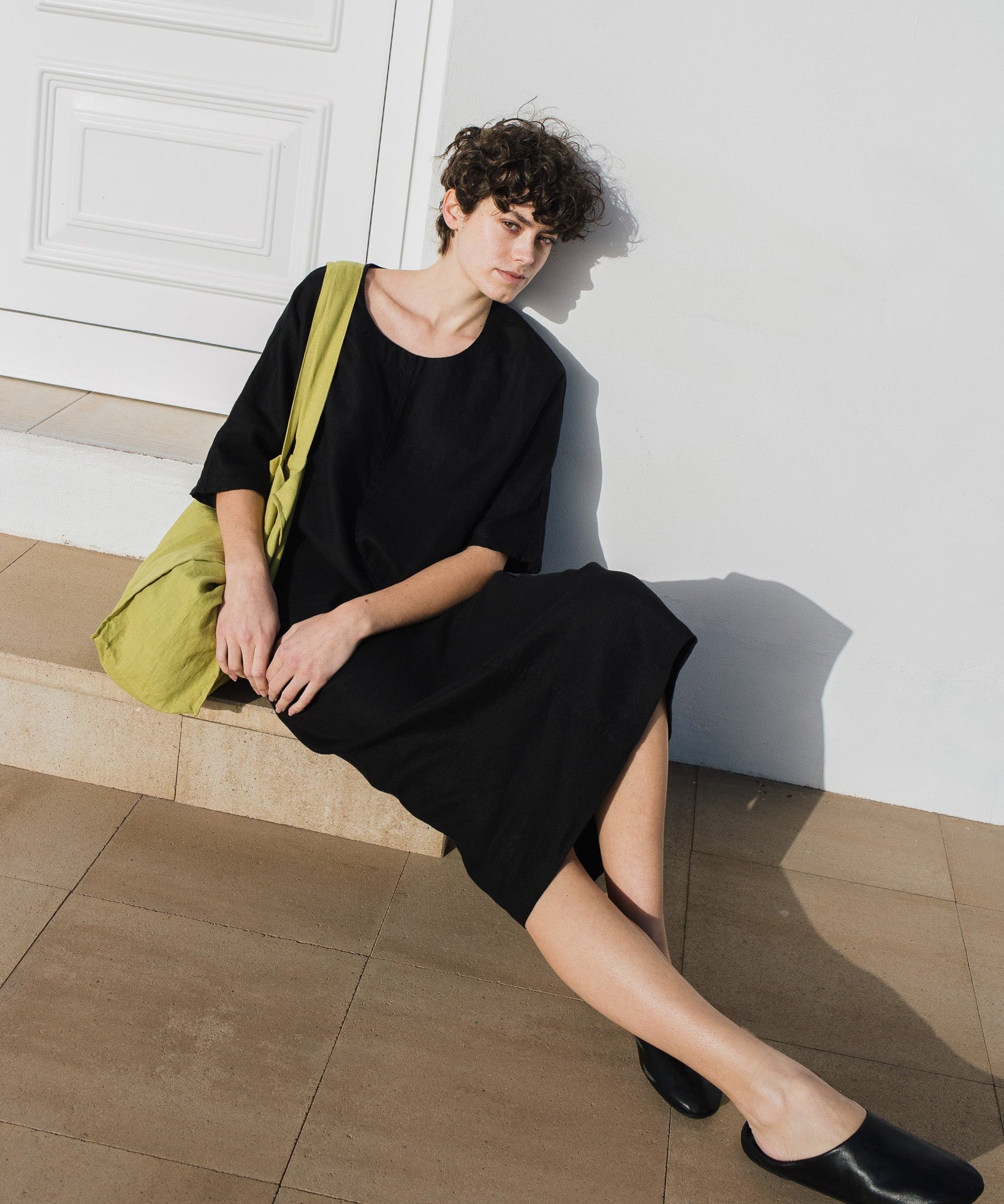 SEUL maxi linen tunic - notPERFECTLINEN