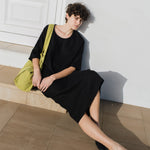 SEUL maxi linen tunic - notPERFECTLINEN