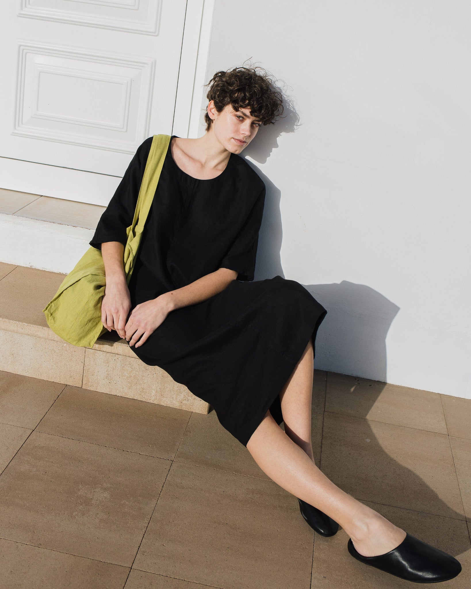 SEUL maxi linen tunic - notPERFECTLINEN
