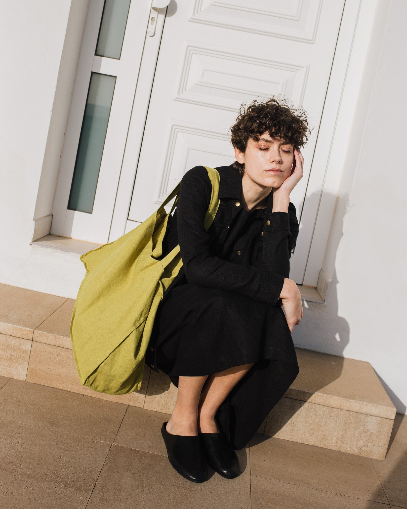 Carry All Linen Tote Bag - notperfectlinen