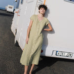 CHORA maxi button-down linen dress - notperfectlinen
