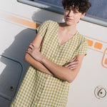 CHORA maxi button-down linen dress - notperfectlinen