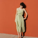 JULIETTE tiered slip linen dress - notperfectlinen