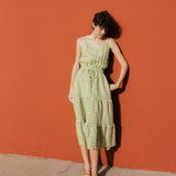 JULIETTE tiered slip linen dress - notperfectlinen