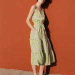 JULIETTE tiered slip linen dress - notperfectlinen