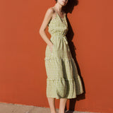 JULIETTE tiered slip linen dress - notperfectlinen