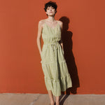 JULIETTE tiered slip linen dress - notperfectlinen