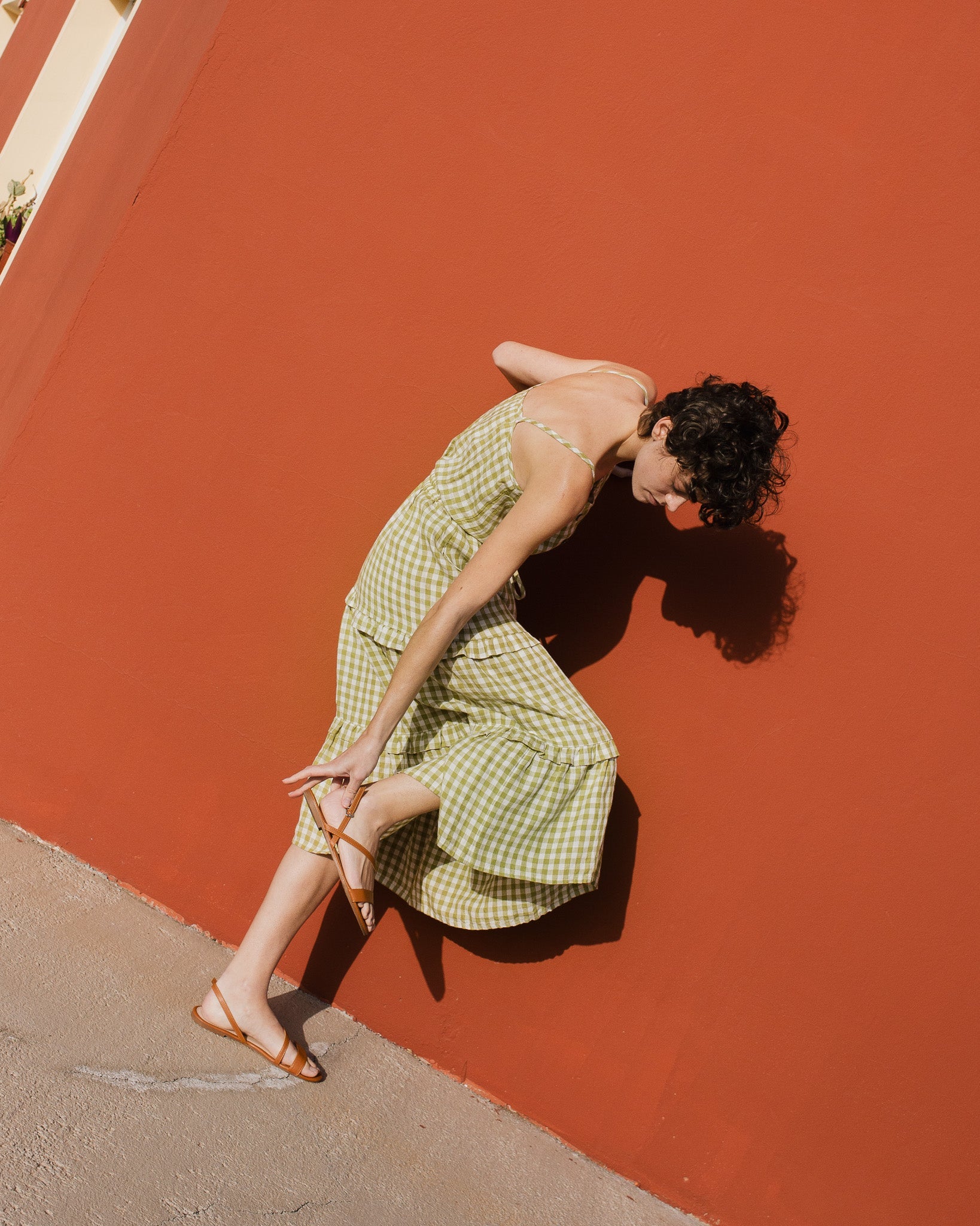 JULIETTE tiered slip linen dress - notperfectlinen