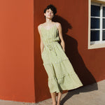 JULIETTE tiered slip linen dress - notperfectlinen