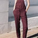 EVEREST linen jumpsuit - notperfectlinen