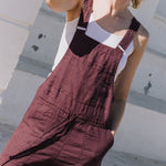 EVEREST linen jumpsuit - notperfectlinen