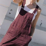 EVEREST linen jumpsuit - notperfectlinen