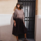 MONTMARTE oversized linen dress dress