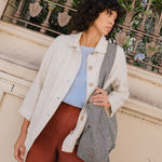 HELSINKI button down linen jacket - notperfectlinen