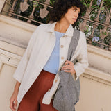 HELSINKI button down linen jacket - notperfectlinen