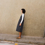 AUSTIN linen jumper dress