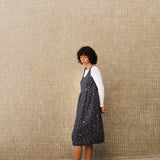 AUSTIN linen jumper dress