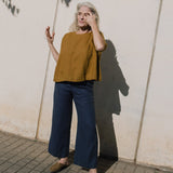 R: PUGLIA pants (Size: XS; Color: Indigo)