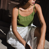 RIMINI cami linen top - notPERFECTLINEN