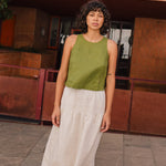 BAY-2 linen top - notperfectlinen