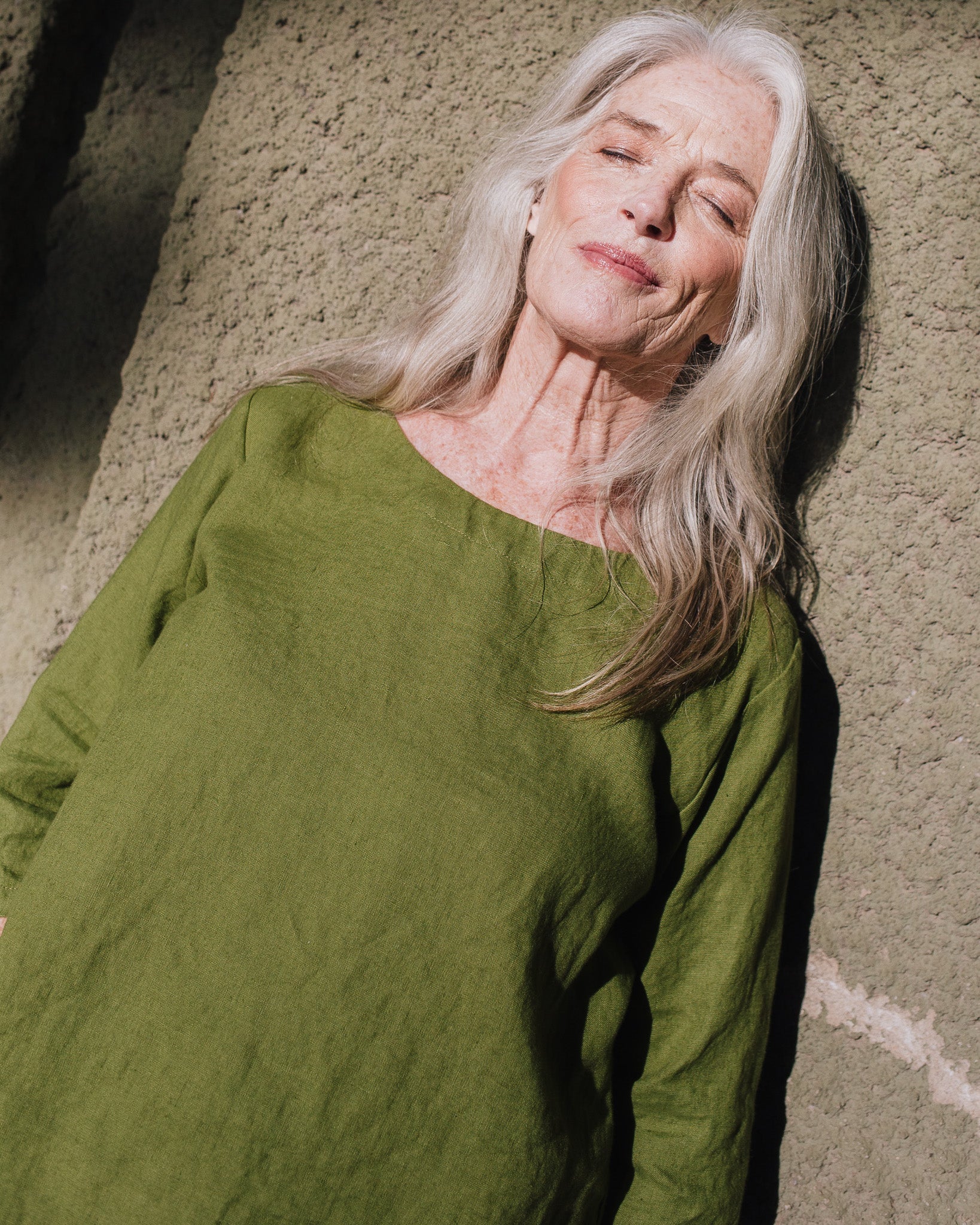 JANUARY loose linen top - notperfectlinen