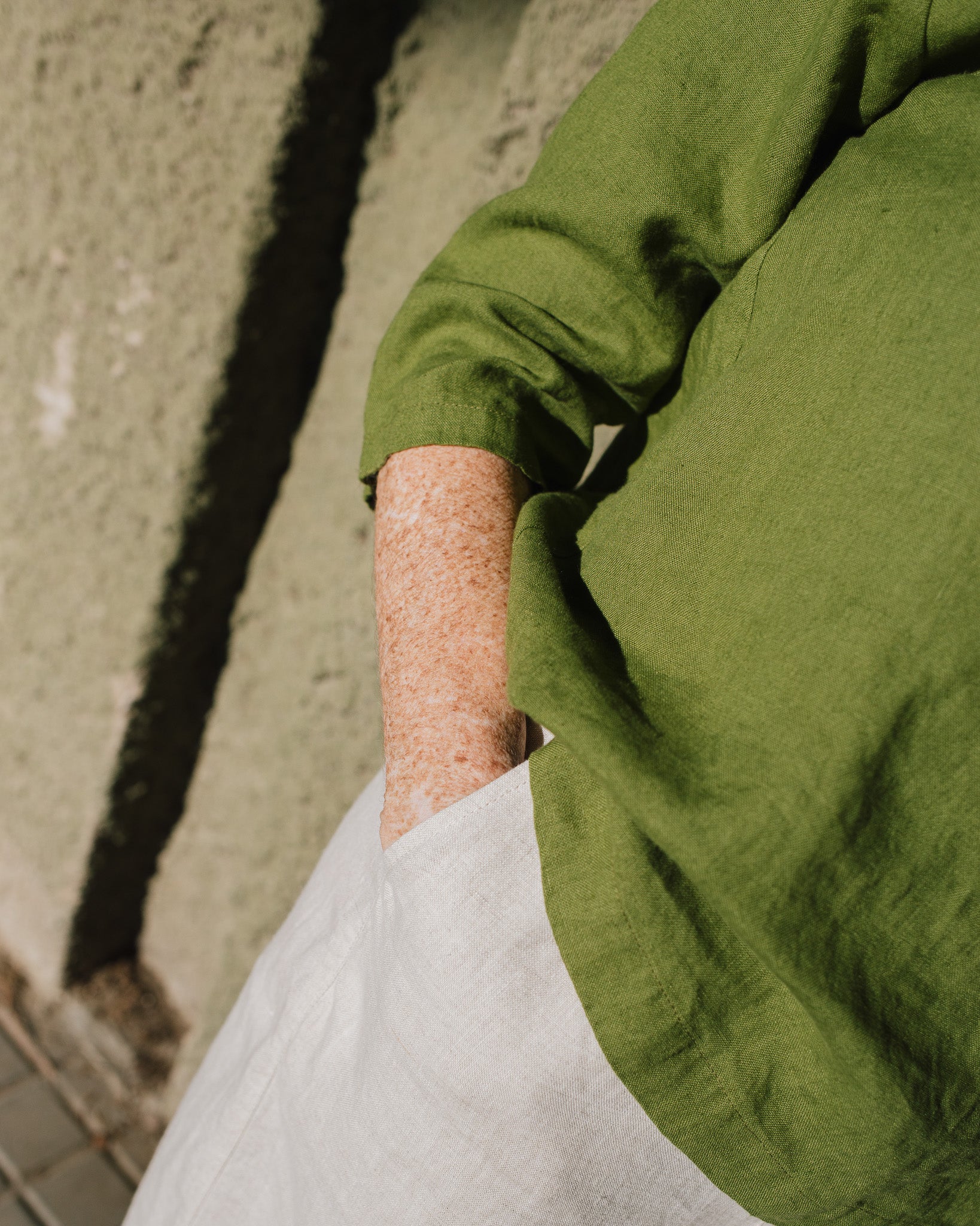 JANUARY loose linen top - notperfectlinen
