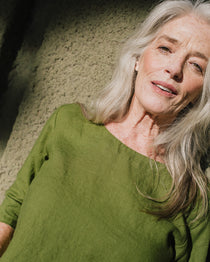 JANUARY loose linen top - notperfectlinen