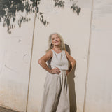 VIENNA linen tank top - notPERFECTLINEN