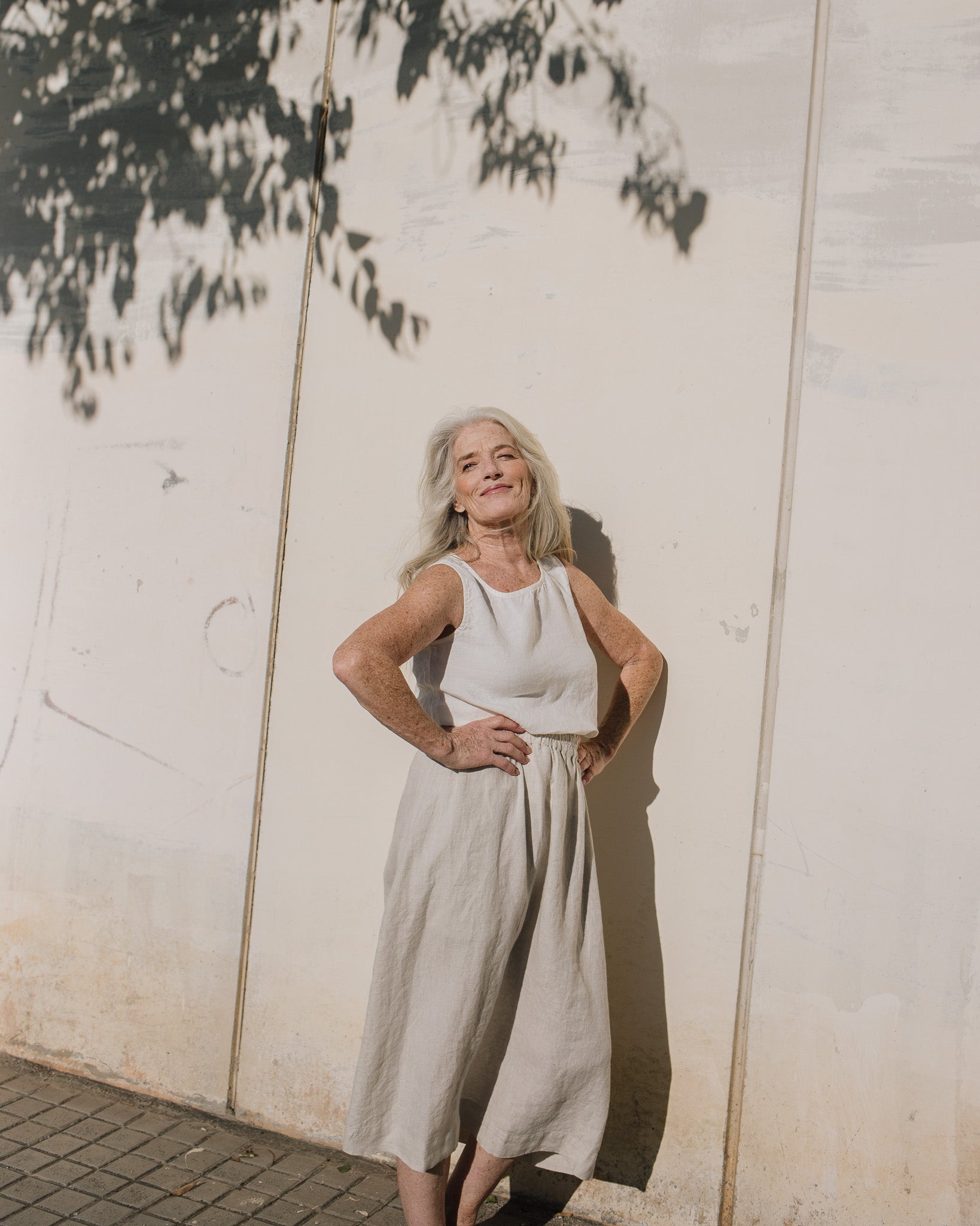 VIENNA linen tank top - notPERFECTLINEN