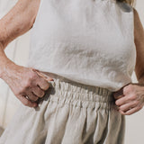 VIENNA linen tank top - notPERFECTLINEN