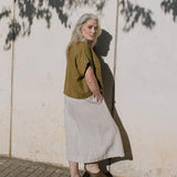 GORDES boxy linen top - notperfectlinen