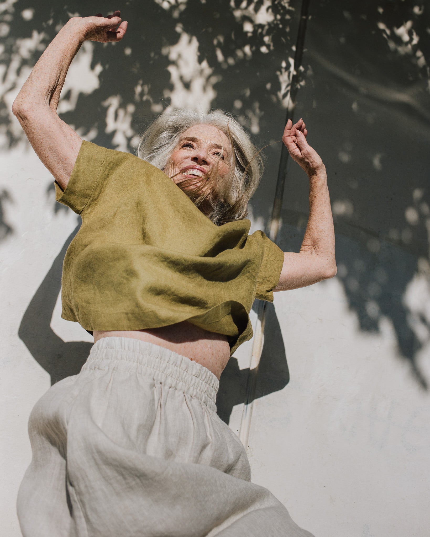 GORDES boxy linen top - notperfectlinen