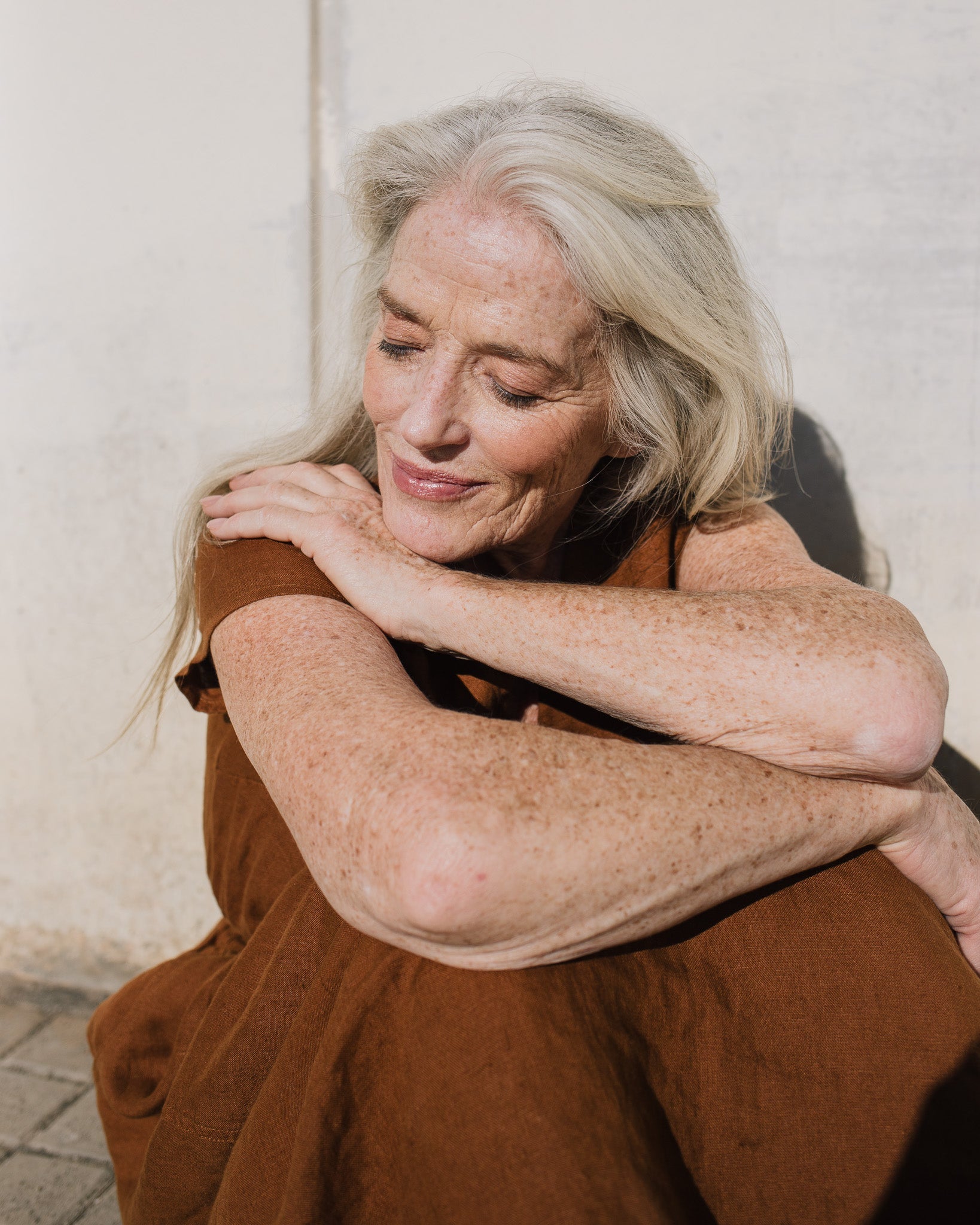 REINE waisted linen dress - notPERFECTLINEN