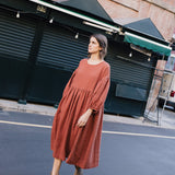 MONTMARTE oversized linen dress