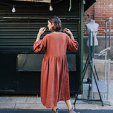 MONTMARTE oversized linen dress