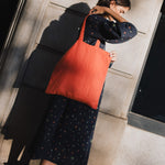 Book Lover's Linen Tote Bag - notperfectlinen