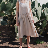 VOLUME oversized linen dress - notPERFECTLINEN
