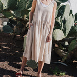 VOLUME oversized linen dress - notPERFECTLINEN