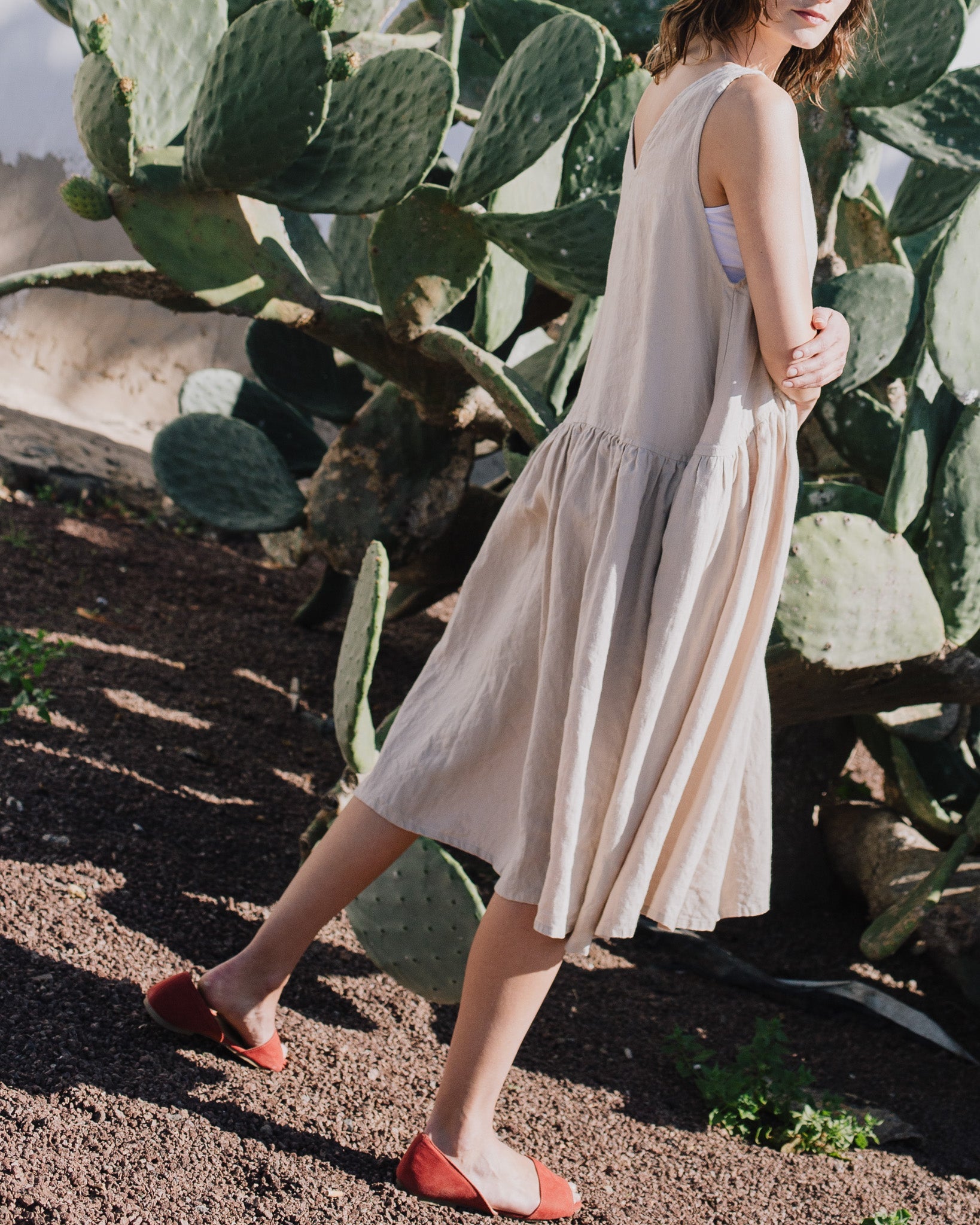 VOLUME oversized linen dress - notPERFECTLINEN