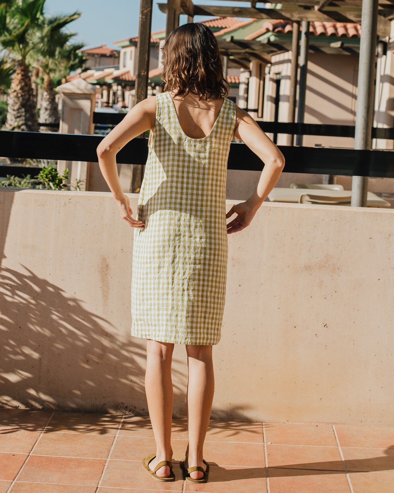 SICILY basic linen dress - notPERFECTLINEN